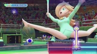 Mario & Sonic at the Rio 2016 Olympic Games Wii U - Rhythmic Gymnastics All Songs Gameplay  Rosalina