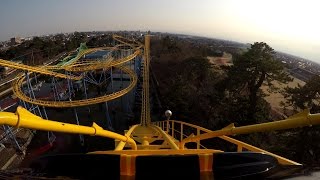 🟢華蔵寺公園遊園地 ジェットコースター「コズミック・エキスプレス」 / Cosmic Express roller coaster at Gunma Kezouji Park