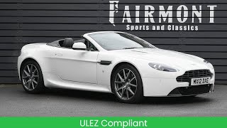 2012 Aston Martin V8 Vantage Roadster 4.7-litre Walk-around \u0026 Drive