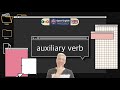 Auxiliary verb | Learn English | British English | Pronunciation | Open English by Gareth Cross