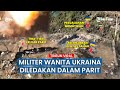 Tentara Wanita Ukraina Kena Gempuran Drone Peledak Rusia