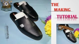 How to make this Zara half shoe #shoemaking #beginners