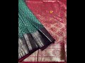 kanjivaram semi silk budget saree.. kuttu borders..