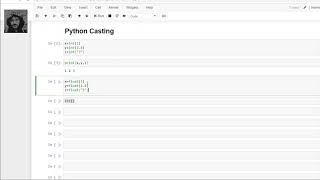 Python Casting || JUPYTER NOTEBOOK | PYTHON || DATA SCIENCE || AI || ML