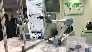 piCOBOT® on Universal Robots at Japan RoboDEX show 2019 - Piab