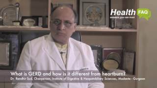 How is GERD different from Heartburn? - Dr. Randhir Sud of Medanta Hospital explains