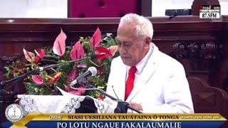 Lea ‘a Rev. Taliai Niumetolu, Sea katoanga polotu fakalaumalie - Senituli ‘o e Konifelenisi.