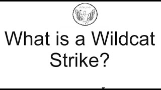 What is a Wildcat Strike? #shorts #sundayshorts