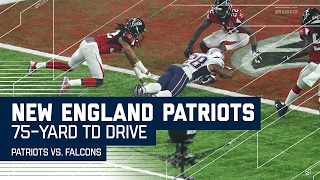 Tom Brady Leads 75-Yard TD Drive! | Patriots vs. Falcons | Super Bowl LI Highlights