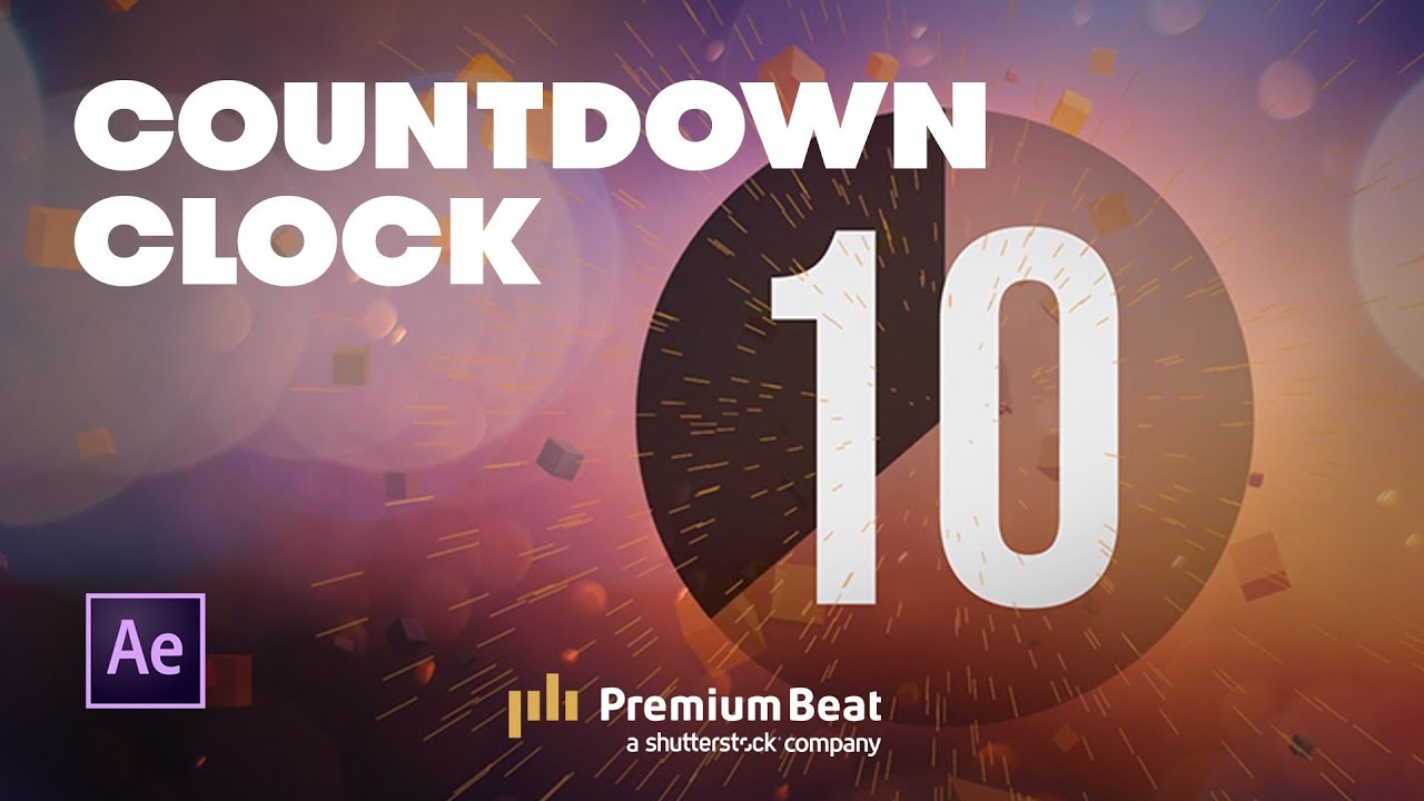 Creating A Countdown In After Effects Premiumbeat Youtube