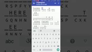 Cryptogram Puzzle #23 Android Quote Answer