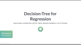 Python Tutorial: Decision-Tree for Regression