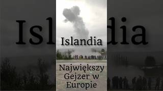 Jak Wysoko Wybucha Gejzer Strokkur? Największy na Islandii ISLANDIA #shorts