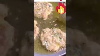 Delicious chicken breast juicy pan fried kebabs #chickenlovers #food #snacks #like #youtube #shorts