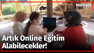 Köy Muhtarı Evinde İnterneti Olmayan Çocuklar İçin Köye Sınırsız İnternet Bağlattı!