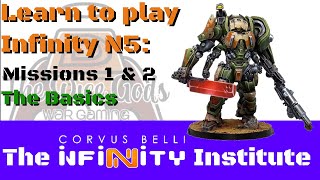 Learn to play Infinity N5 ep4 – first game, orders, moving, shooting and saving!