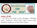 DAILY DEVOTIONS JULY 10 (ASL BIBLE EDUCATION) #religion #biblestudy #signlanguage #deaf # (ASL)