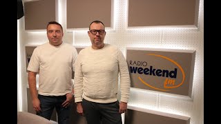 Sportowy Weekend 275 w radiu Weekend FM -  Jarosław Klauzo i Damian Wróbel.