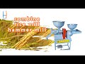 HONES 6N40X-9FC21 combination rice mill machine and Chilli Grinder Mill