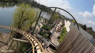 Oki Doki 4K Front Row On Ride POV | Bobbejaanland | Amuseaholics