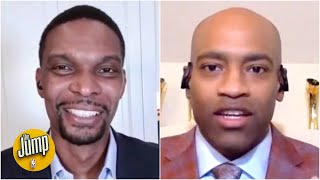 What was Chris Bosh like as a rookie? Vince Carter tells all! | The Jump
