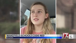 Code-red lockdown lifted at Raleigh schools after juvenile detained
