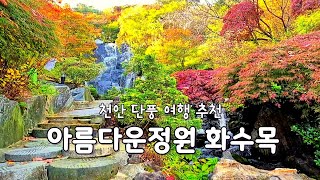 천안 단풍 여행 아름다운정원 화수목