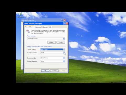 Windows XP Power Management Windows XP Power Management