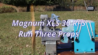 Magnum XLS 30 RFS Run with 3 Props