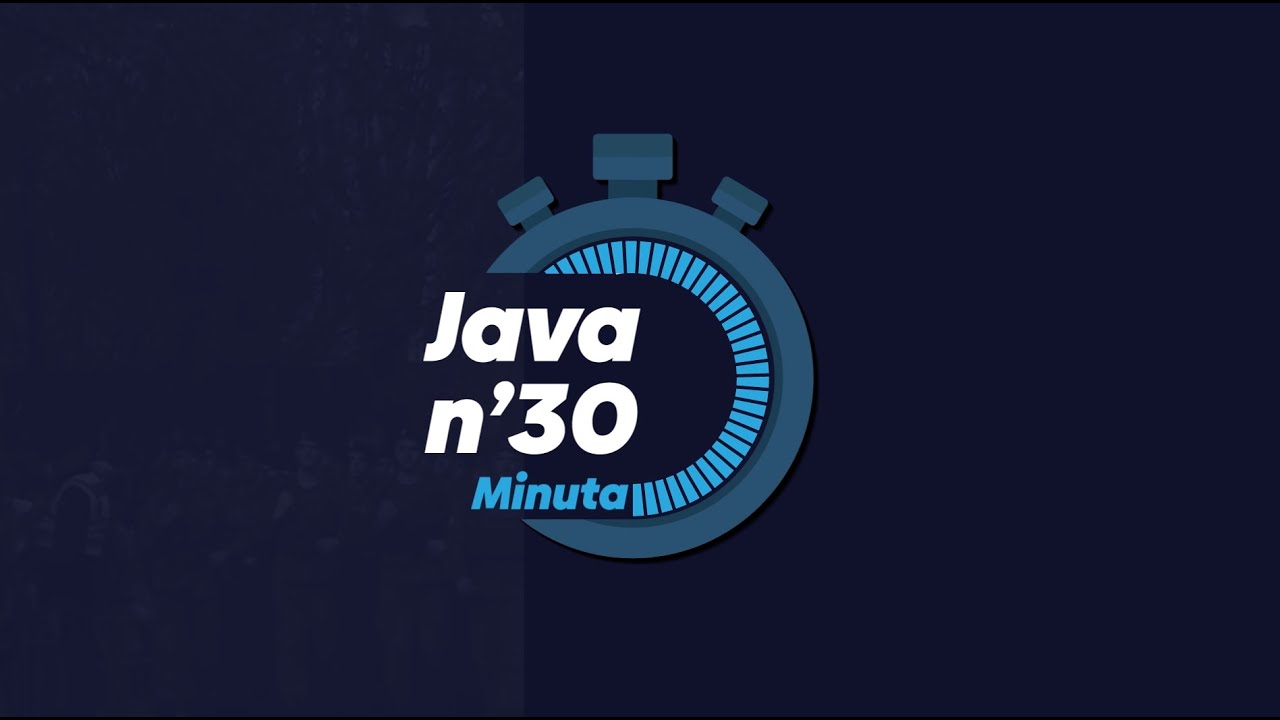 Java N 30 Minuta 25 09 2022 Youtube