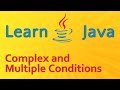 Learning Java Complex and Additional Conditions