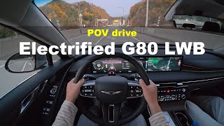 2025 Genesis Electrified G80 LWB POV drive