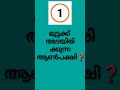 പാവം പക്ഷി🤗❤️gk quiz in malayalam gk keralapsc shorts shortsfeed ytshorts viralshorts viral