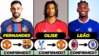 🚨 ALL LATEST CONFIRMED TRANSFER SUMMER AND RUMOURS 2024, 🔥 Olise, Fernandes, Leão✅️