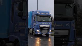 James B Kerr DAF XF #truck at Logistics North #shorts #youtubeshorts #shortvideo