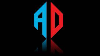 Letter A + D Logo Design in CorelDRAW #shorts