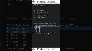 Fixing Pandas Headers | Python Tutorial