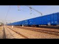 roza wdg4g with brand new bcna wagon goods train arriving at jaipur junction trainswithvijay