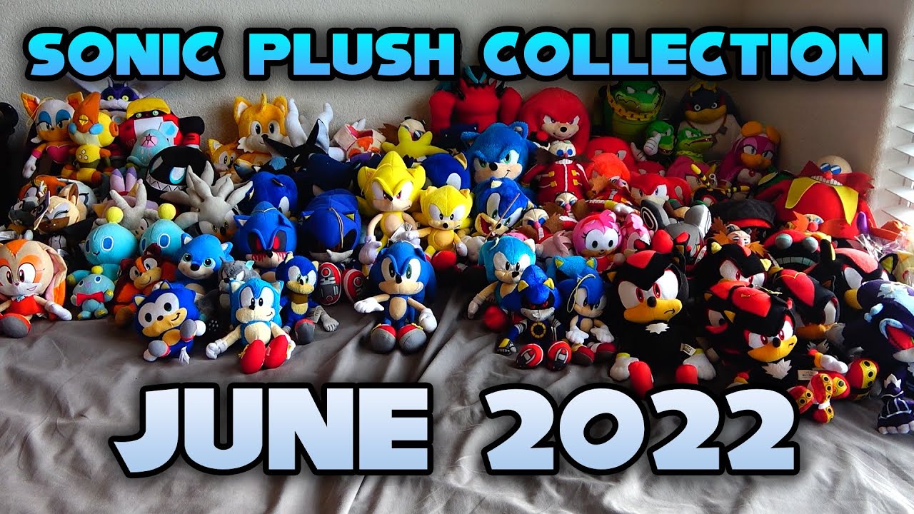 SONIC PLUSH COLLECTION - June 2022