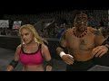 umaga vs. trish stratus new year s revolution samoan mixed wrestling wwe smackdown vs. raw