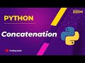 How to  Concatenate String in Python | String Concatenation in python