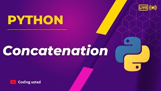 How to Concatenate String in Python | String Concatenation in python