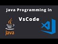 Run Java program in Visual Studio Code | VsCode extension for java programming in VsCode