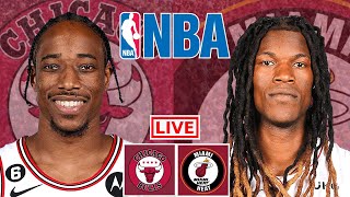 Chicago Bulls vs Miami Heat | NBA Live Scoreboard 2022