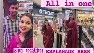 Esplanade mall bbsr . ଏଠାରେ ଆପଣ ସବୁ କିଛି ପାଇବେ #monalisahomeandstudy #odiavlog#youtube#viral