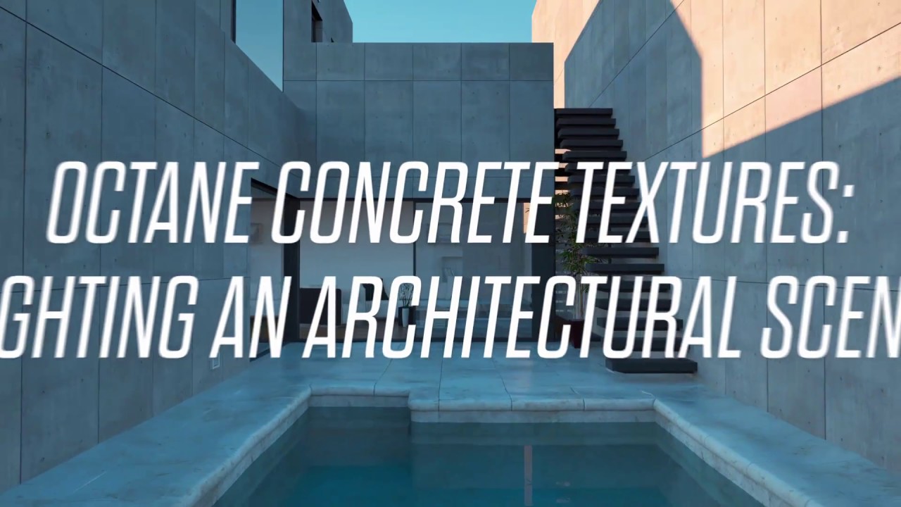 Octane Lighting An Architectural Scene Youtube
