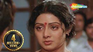 मालकिन के पति ने की श्रीदेवी पर जबरदस्ती - SRIDEVI BLOCKBUSTER HINDI MOVIE - POPULAR IND MOVIE