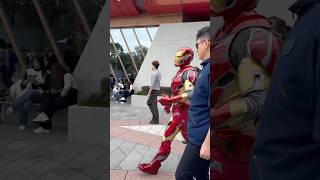 Iron Man at Disneyland Hongkong