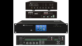 How to Connect ITC T-240DM Mixer Amplifier with TS-0300M Digital Conference Controller