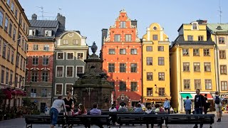 View Of Stortorget Square Stockholm, Sweden